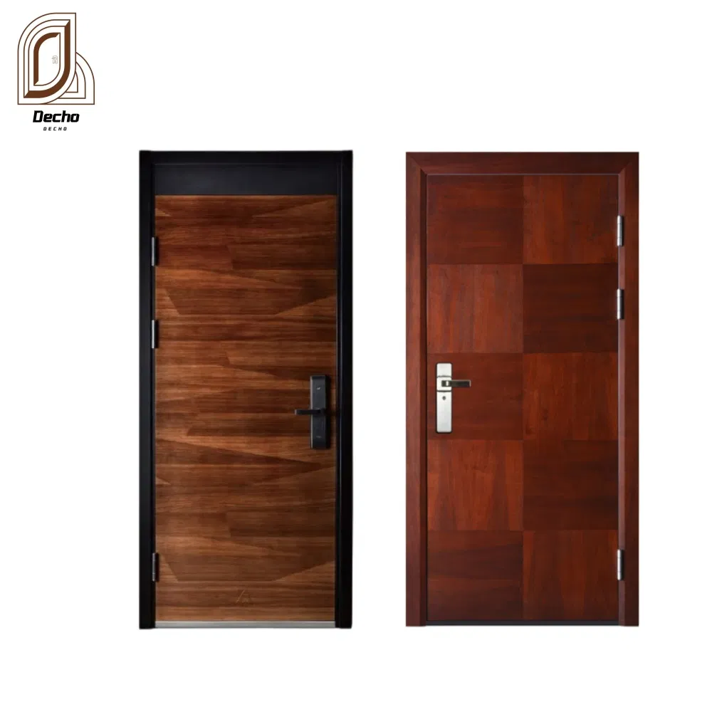 Industry Leading Modern Design High Metal Solid Security Steel Door and Frame