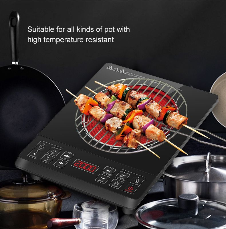 Premium Infrared Electric Cooker with Durable Glass Top Ceramic Cooker