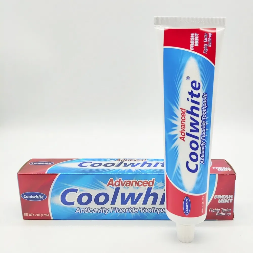 Wholesale Whitening Toothpaste Fresh Mint 6.2oz 175g Toothpaste Exporter