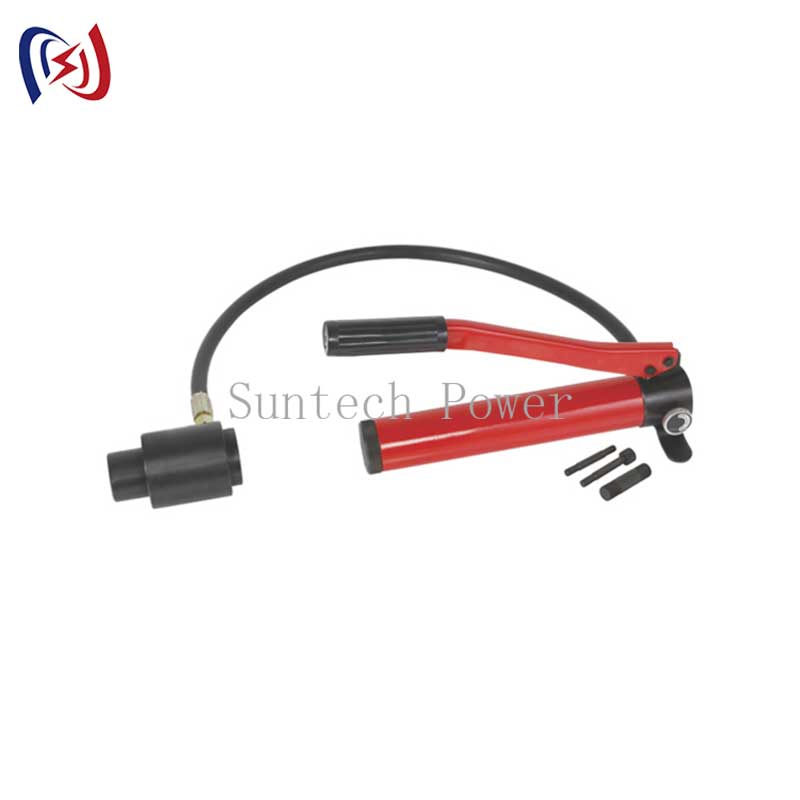 Efficient Manual Hydraulic Perforator Tool for Metal Construction