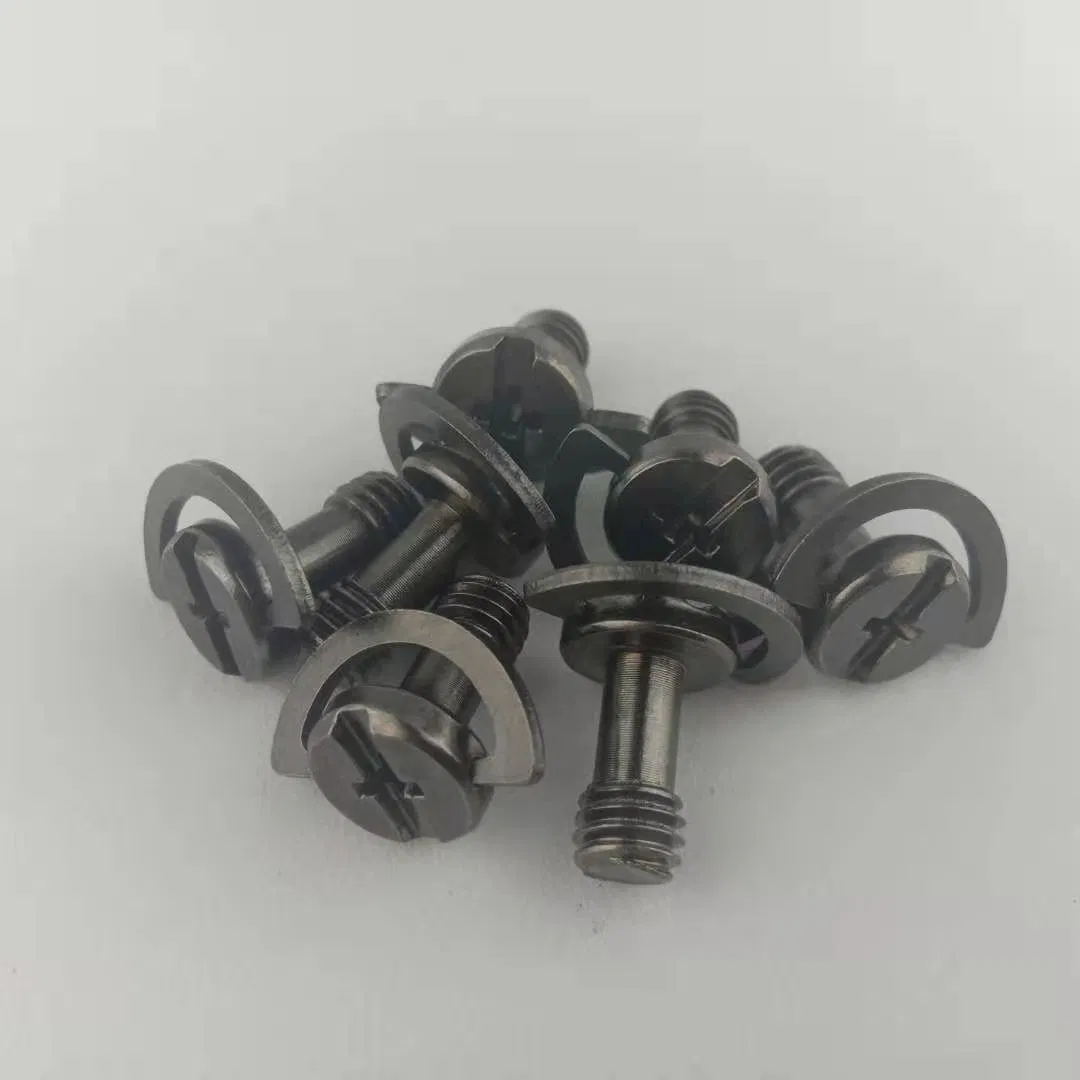 1/4" C Type Ring Slotted Metal Camera Tripod Screw for Quick Release Plate for DSLR Camera