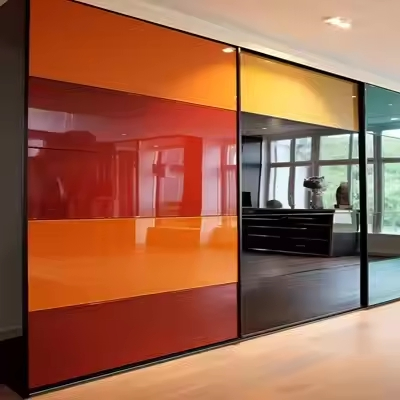 4mm/5mm/6mm/8mm/10mm/12mm Building Glass, Custom Color Matte Back Painted, Lacquered for Furniture