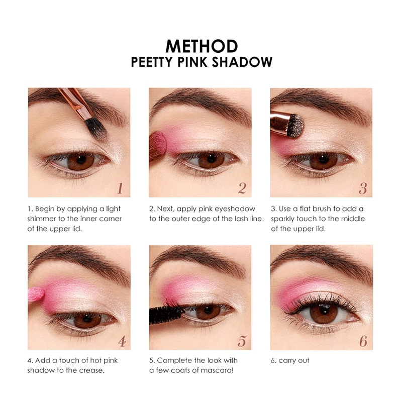 OEM Customized Makeup Eyeshadow Palette Pearly Matte Six-Color Eyeshadow + Blush Sunset Makeup Palette