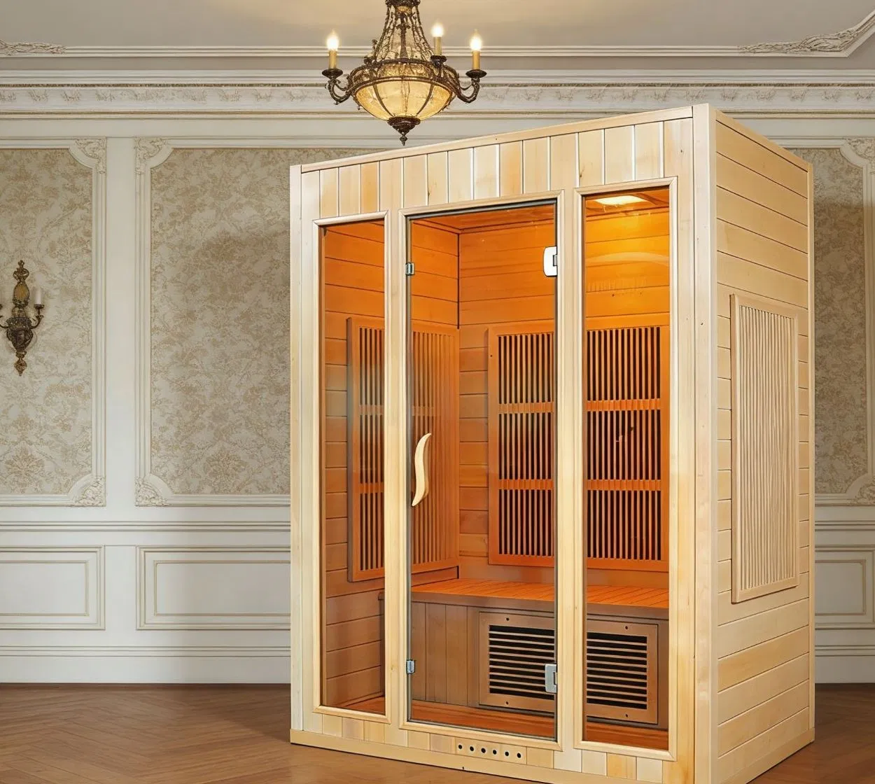 New Custom-Designed Dry Sauna Room Improves Body Edema
