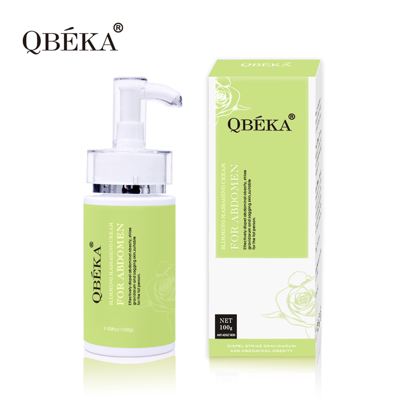QBEKA Slimming Massaging Cream for Abdomen Weight Loss Ice Hot Cool Slimming Cream
