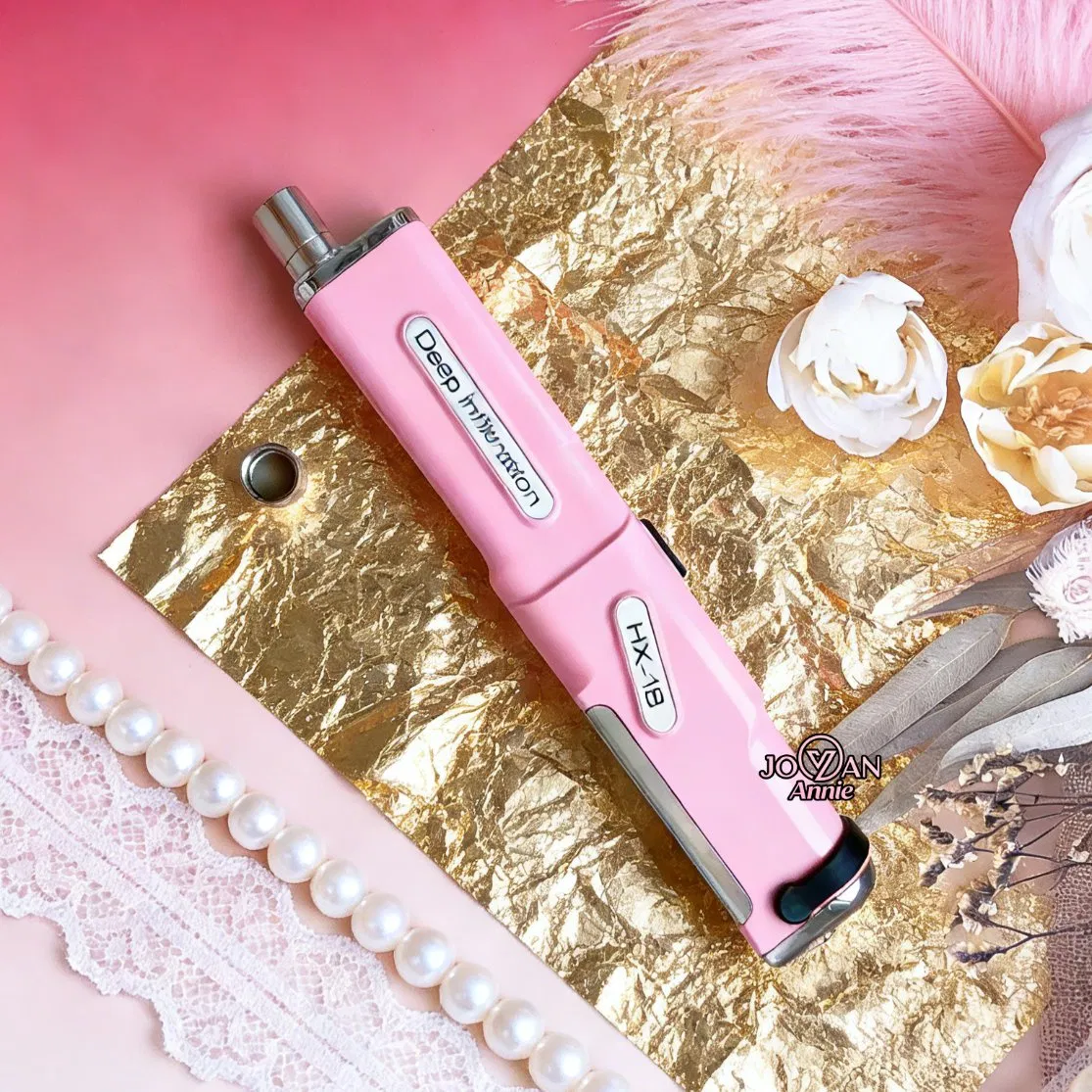Electric Pink Hyaluron Pen for Lip Enhancement & Fat Reduction