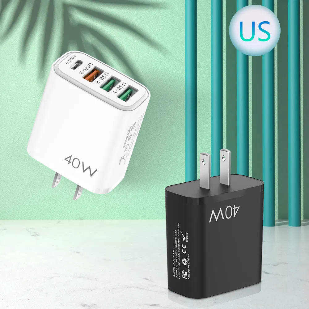 Быстрая зарядка 40W с несколькими портами
