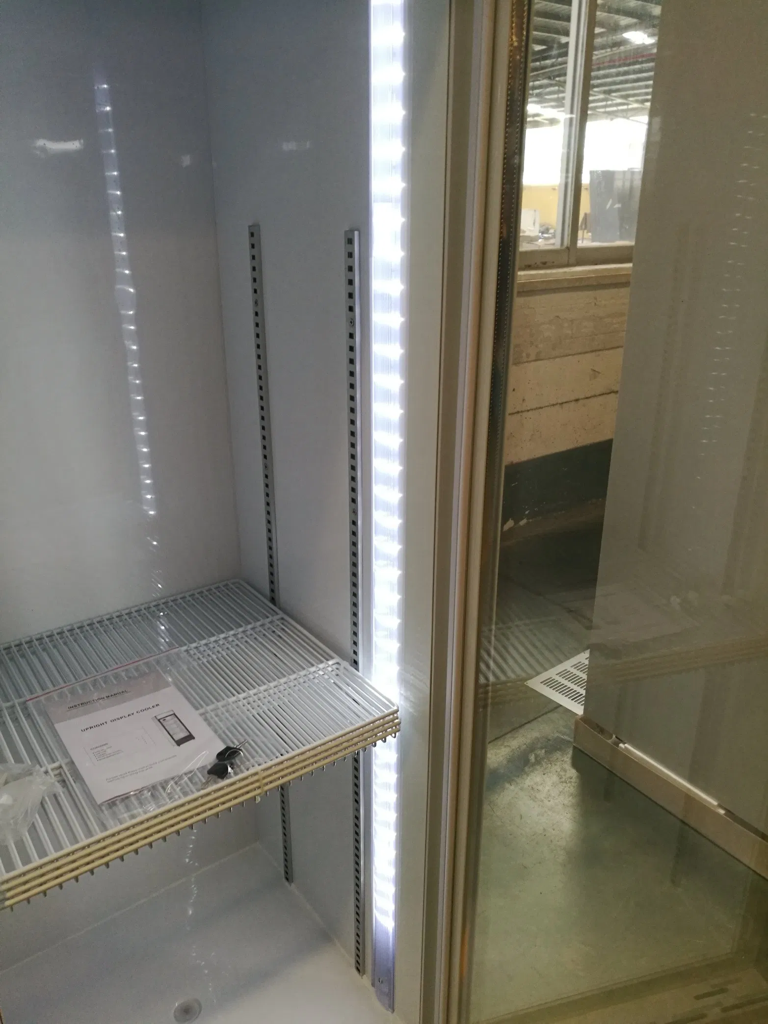 380L Single Door Beverage Display Cooler for Pepsi and Cola