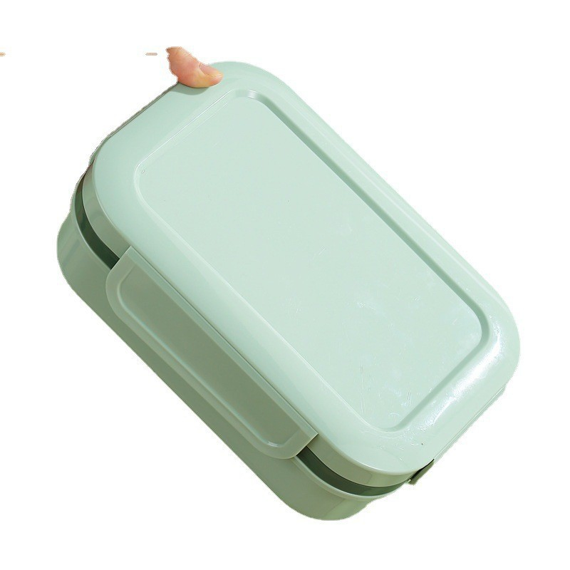 Sustainable Microwave Safe Plastic Lunch Box with Lid