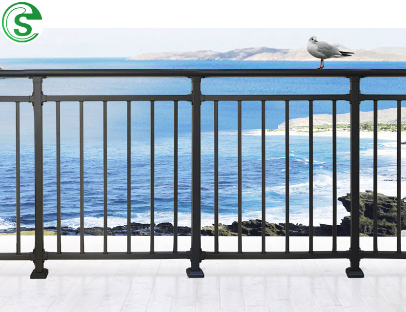 Easily Installation Balcony Railing Fence Panels Metal Fence Handrail
