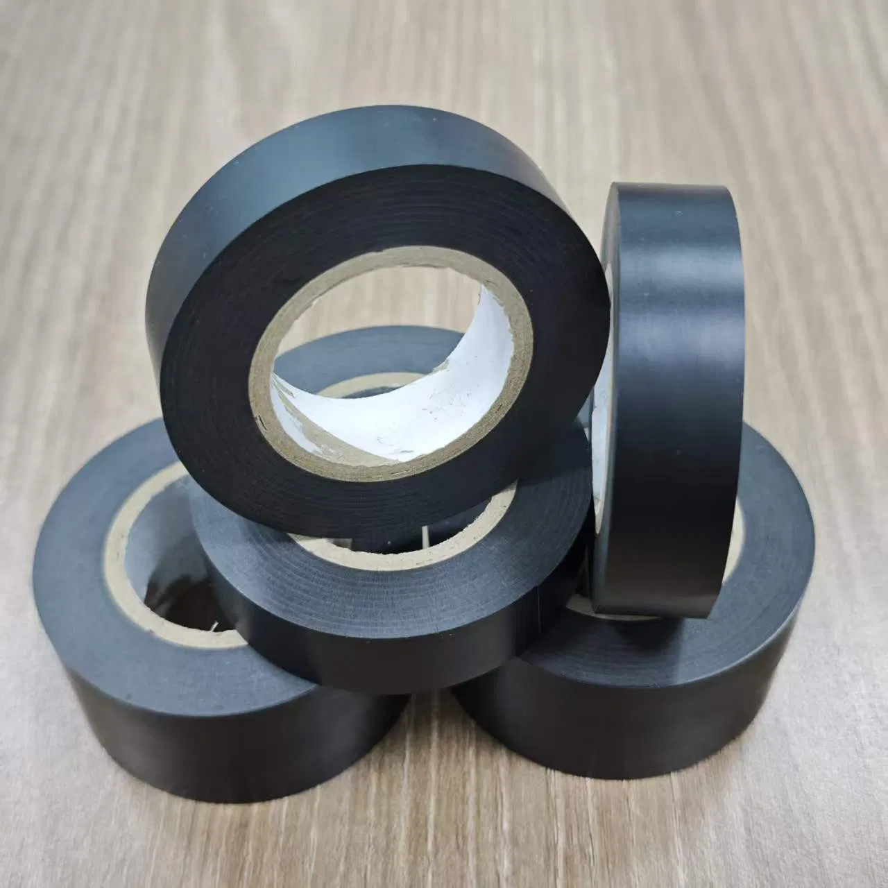 Black PVC Electrical Tape for Concealed Wiring Protection