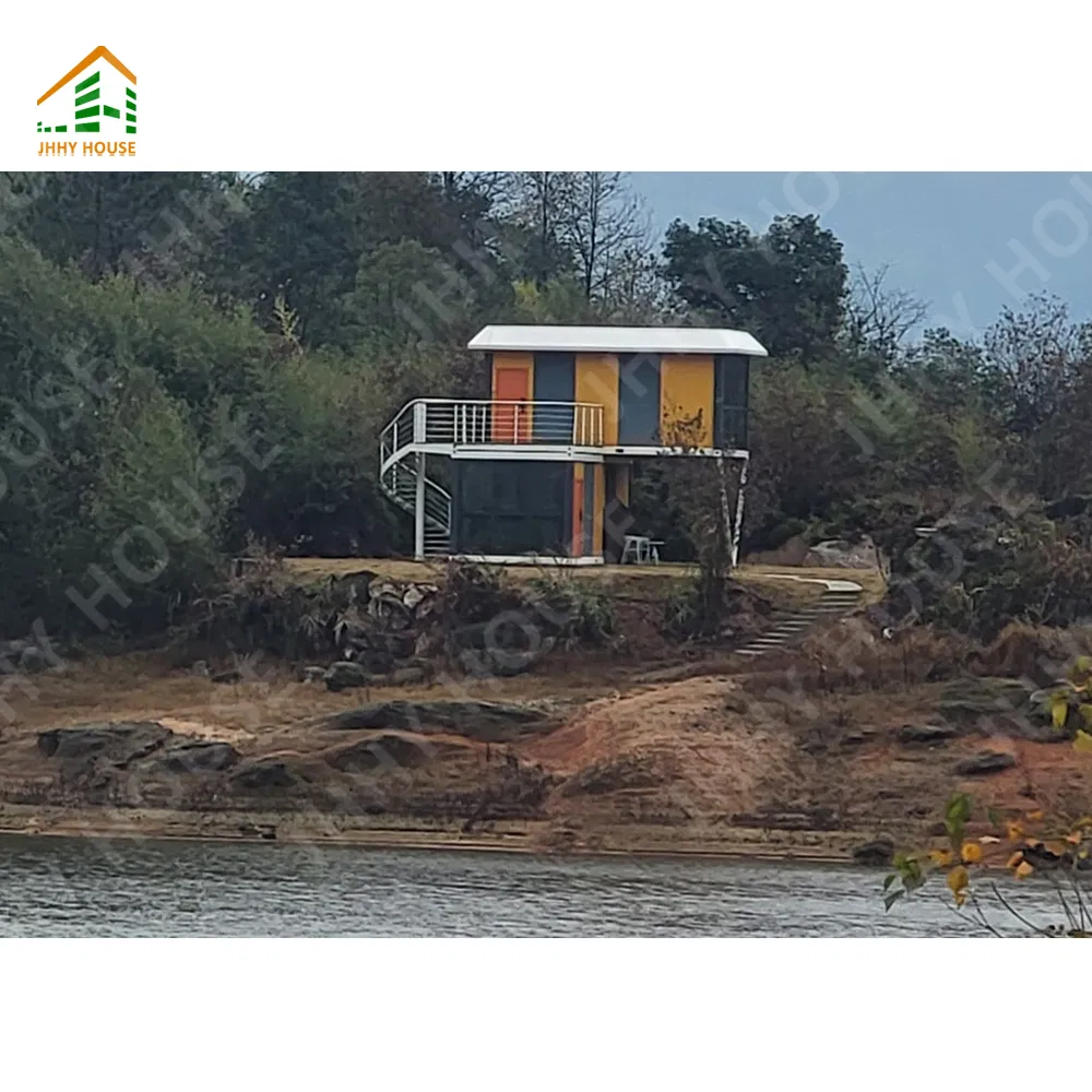 Prefabricated Foldable Villa Tiny Modular Living Space Folding Container House