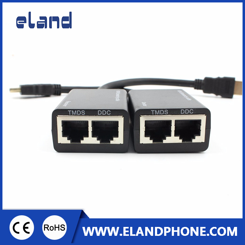HDMI в Dual RJ45 конвертер, удлинитель сигнала