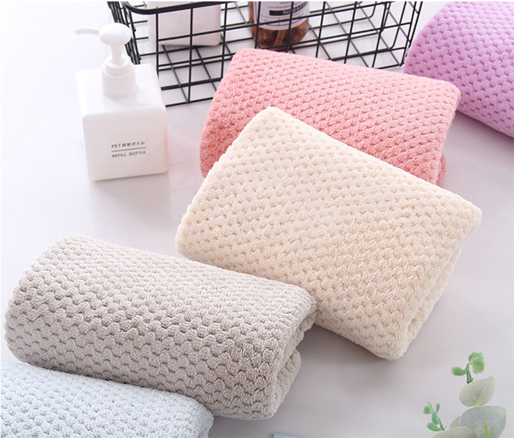 Factory Wholesale Waffle Design Bath Towel for Hotel Beauty Salon Use Cheap Towels