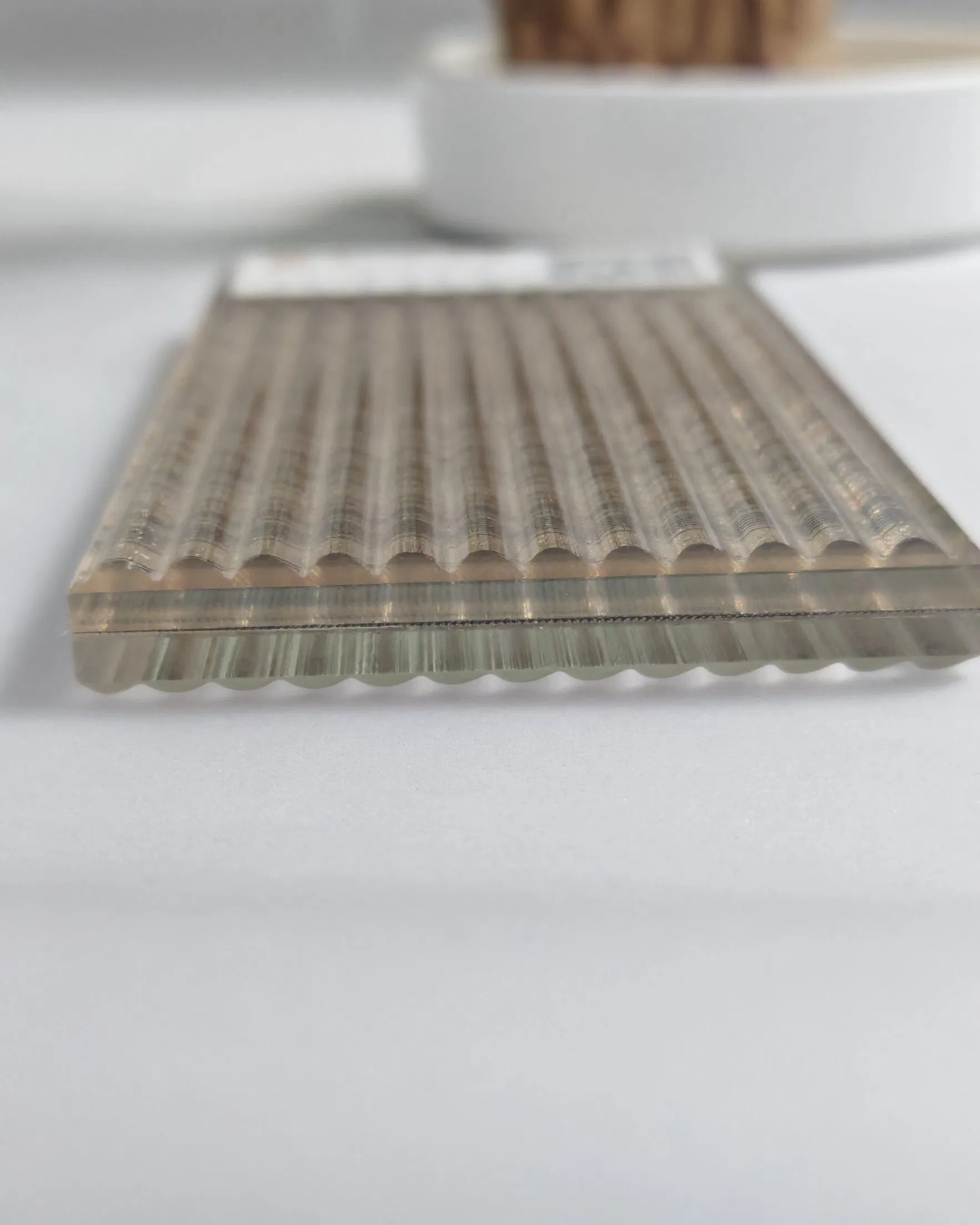 Industrial Laminated Obscure Vision Budget-Friendly Glass Wired Glass Staircase Glass