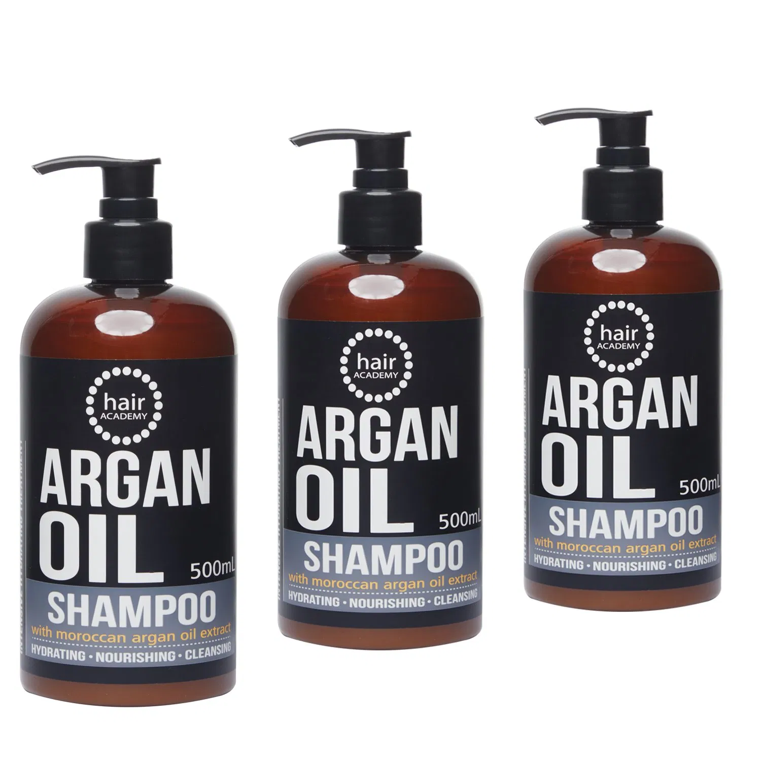 Repairing Nourishing Hair Shampoo Natural Argan Oil Shampoo 500ml