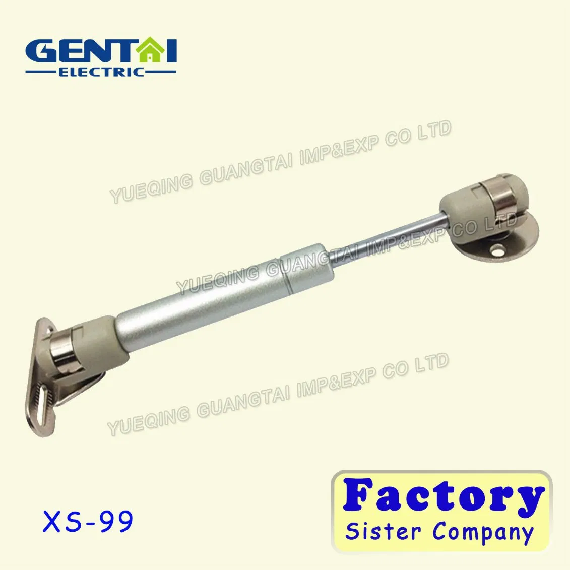 Adjustable Furniture Cabinet Door Hydraulic Gas Spring Support 60n 100n 120n