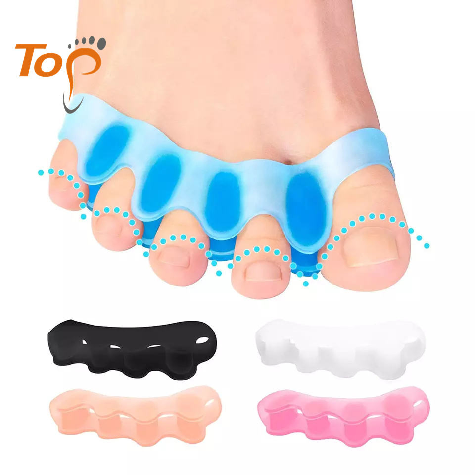 Hammer Toe Spreader Straightener Hallux Valgus Corrector Bunion Protector Gel Toe Separator