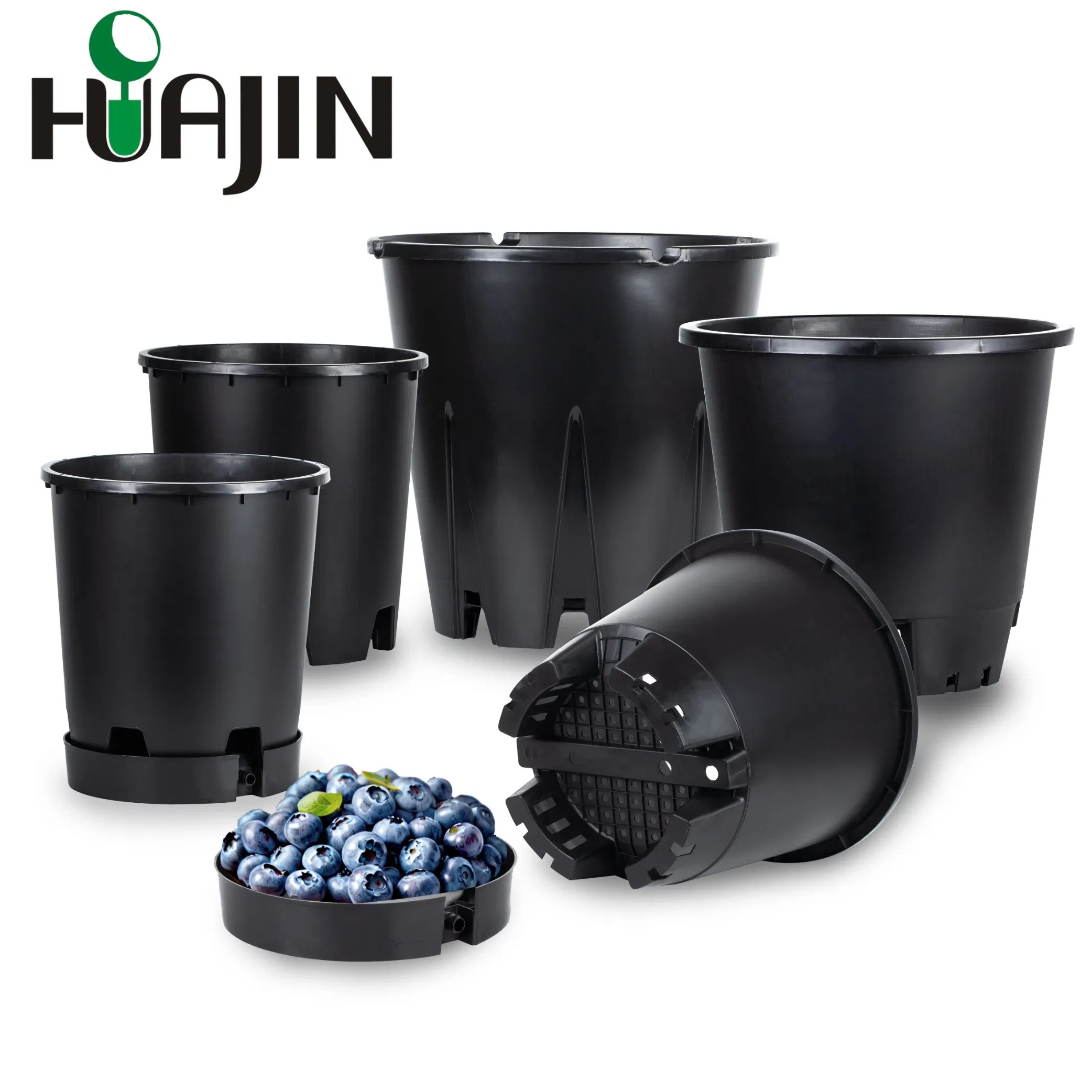 Пластиковый горшок для рассады черники, садовый