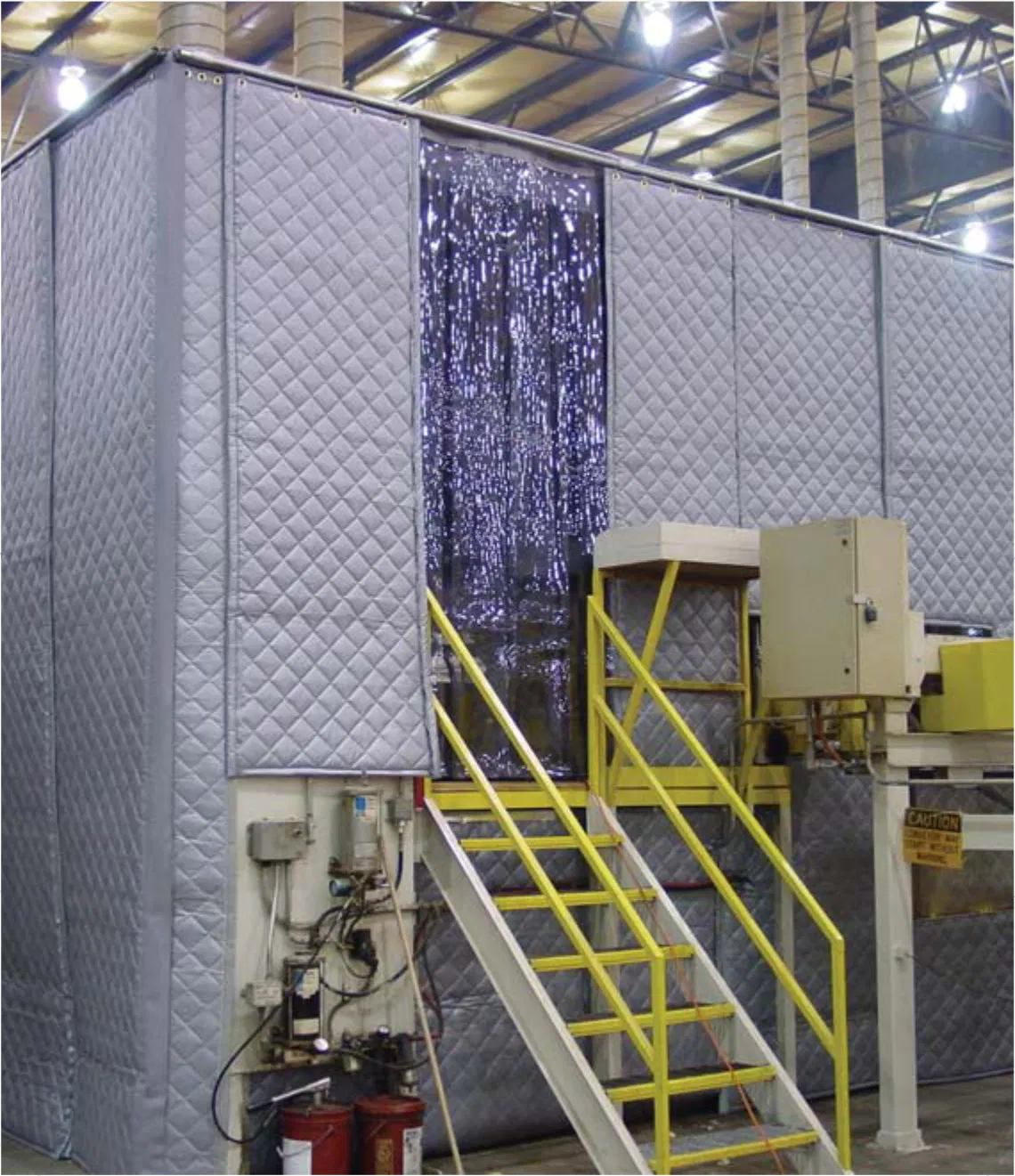 Litong PVC Tarpaulin Waterproof Reduce Decibel Noise Barrier Outdoor Application Soundproof Blanket