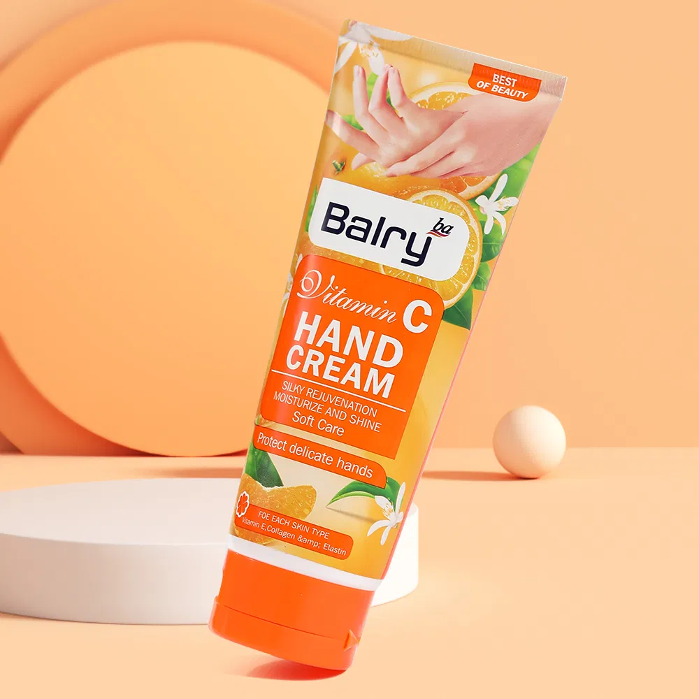 Private Label Nourishing Hand Lotion Anti-Cracking Skin Care Vitamin C Hand Cream
