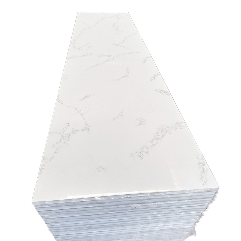 European Style Wall Decor PVC Marble Sheet Marbling Wall Panel Customer U Board Bamboo Acoustical Panels Waterproof Function