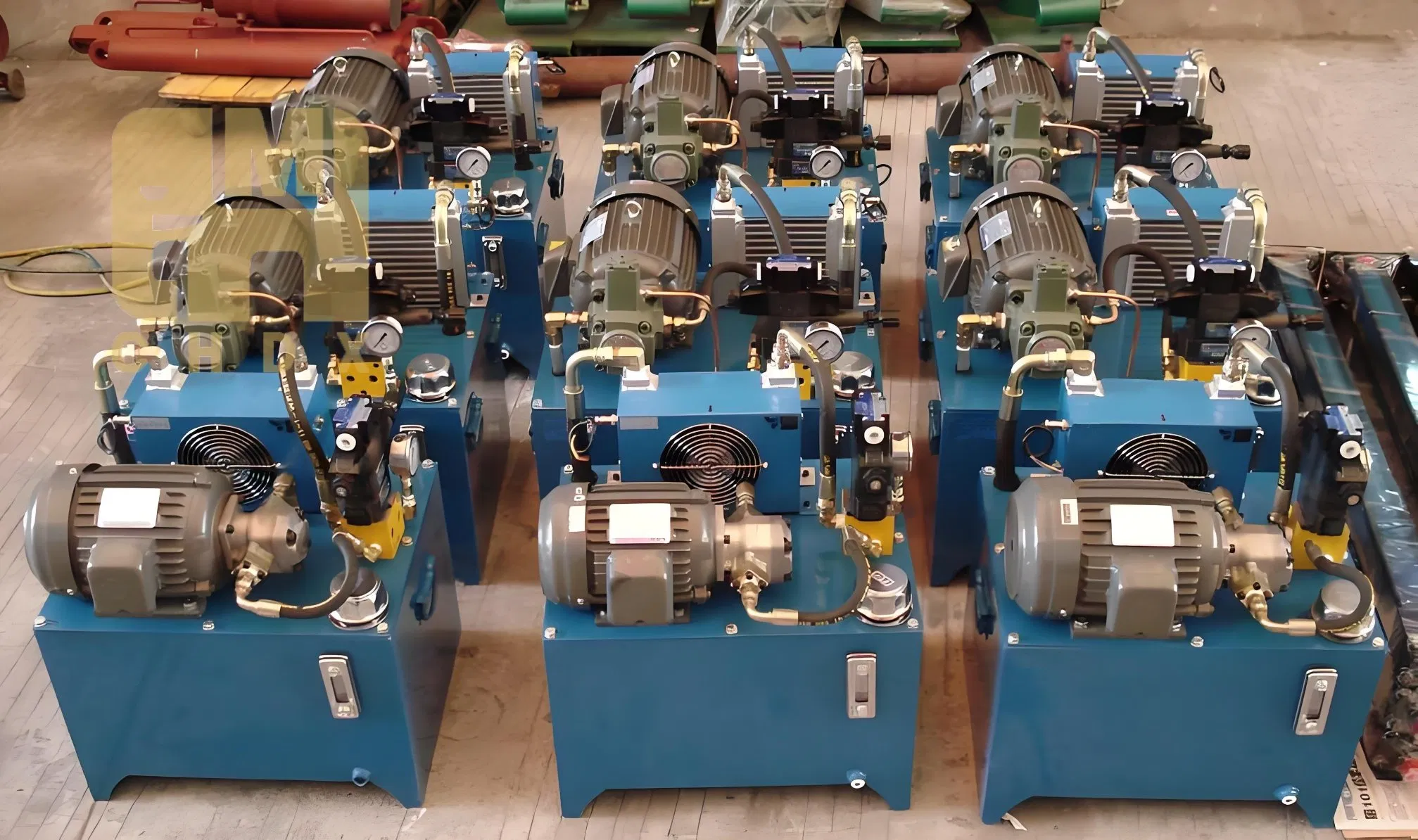 Гидравлическая станция с ручным управлением, под заказ