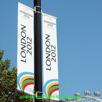 Outdoor Street Pillar Election Lamp Pole Ad Printing Poster Banner Fixing Hardware