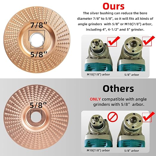 Professional Wood Polishing Efficient Shaping Disc High-Quality Tungsten Carbide Reliable Sanding Wood Shaping Tools Versatile Grinding Disc Wood Carving Disc