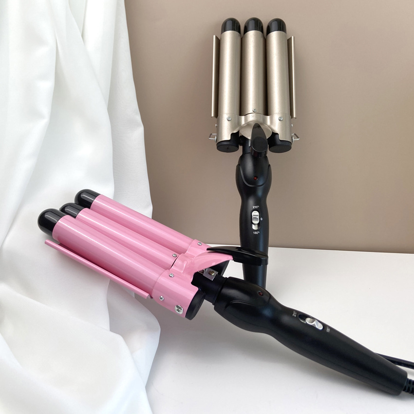 Three-Tube Curling Iron, Egg Roll Stick, Instant Noodles Curling Iron