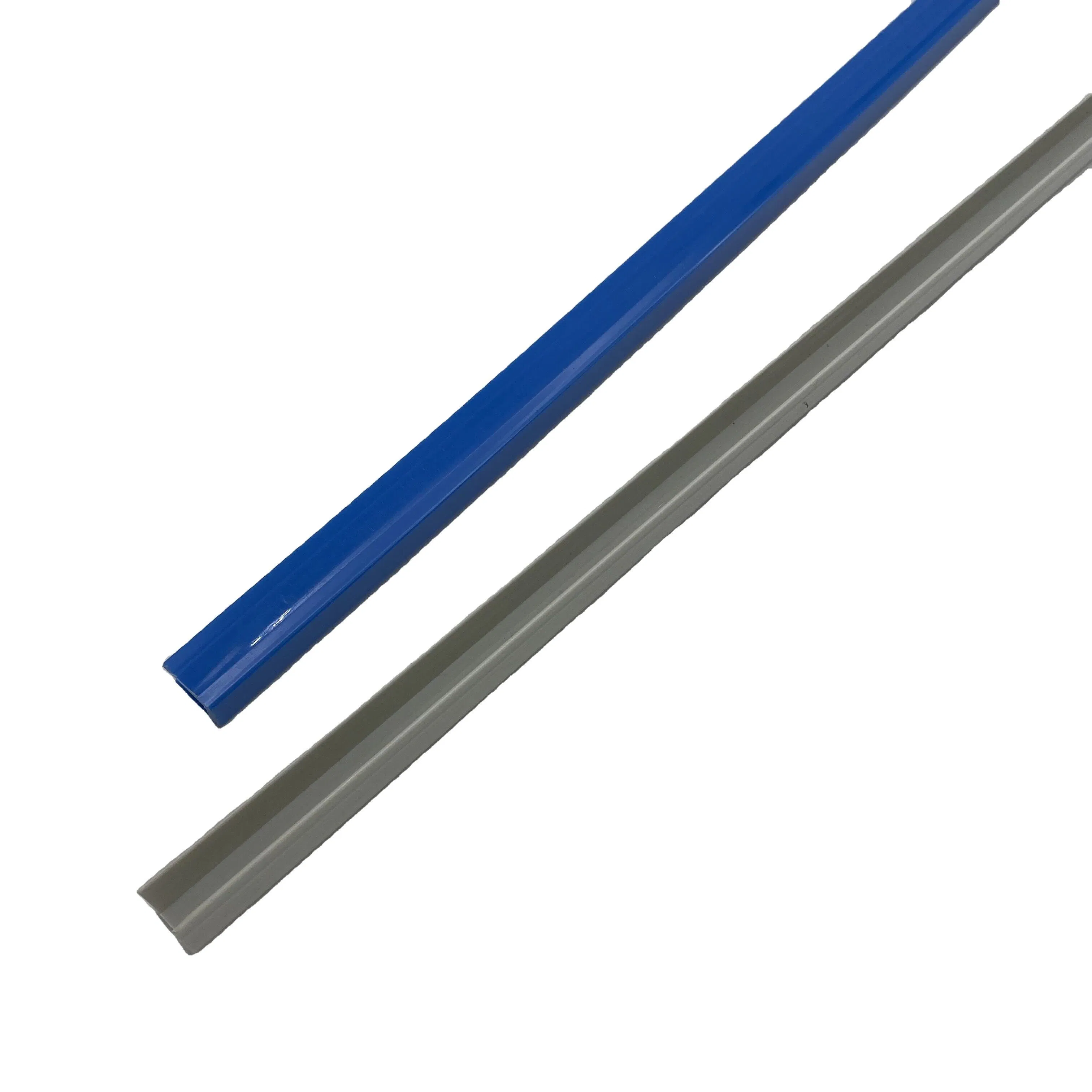 Custom U-Shape Channel Cable Cover PVC Extrusion Profiles Plastic Extruded U Channel Profile Door Sliding Track Profile