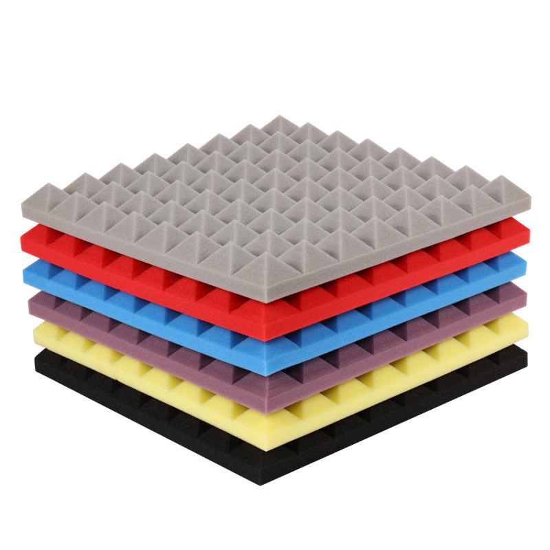 Pyramid Acoustic Panels Sound Absorbing Foam Polyester Studio Soundproof Acoustic Foam Panelspopular