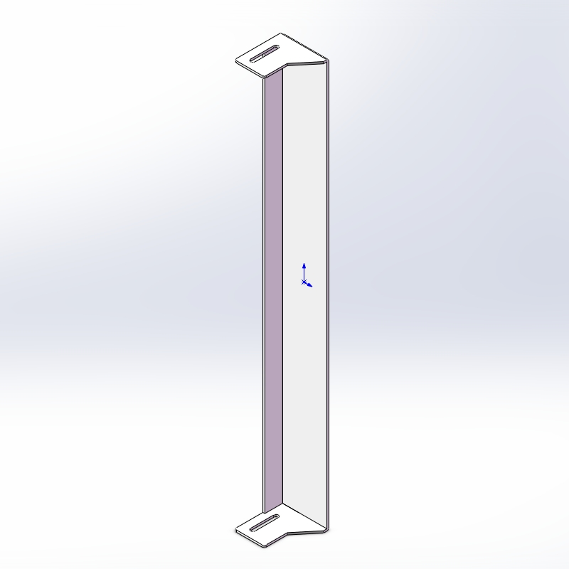 Custom Hardware Sheet Metal Processing Stainless Steel Bracket of Equipment Cabinet