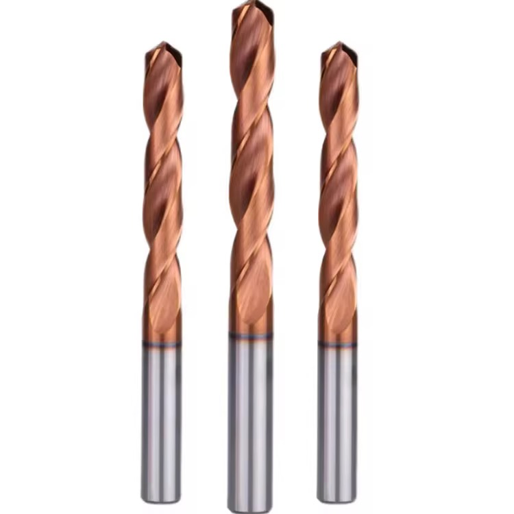 55 Degree Tungsten Steel Drill Bit Bronze Carbide Stainless Steel Twist Drill Coated for Drilling Extension