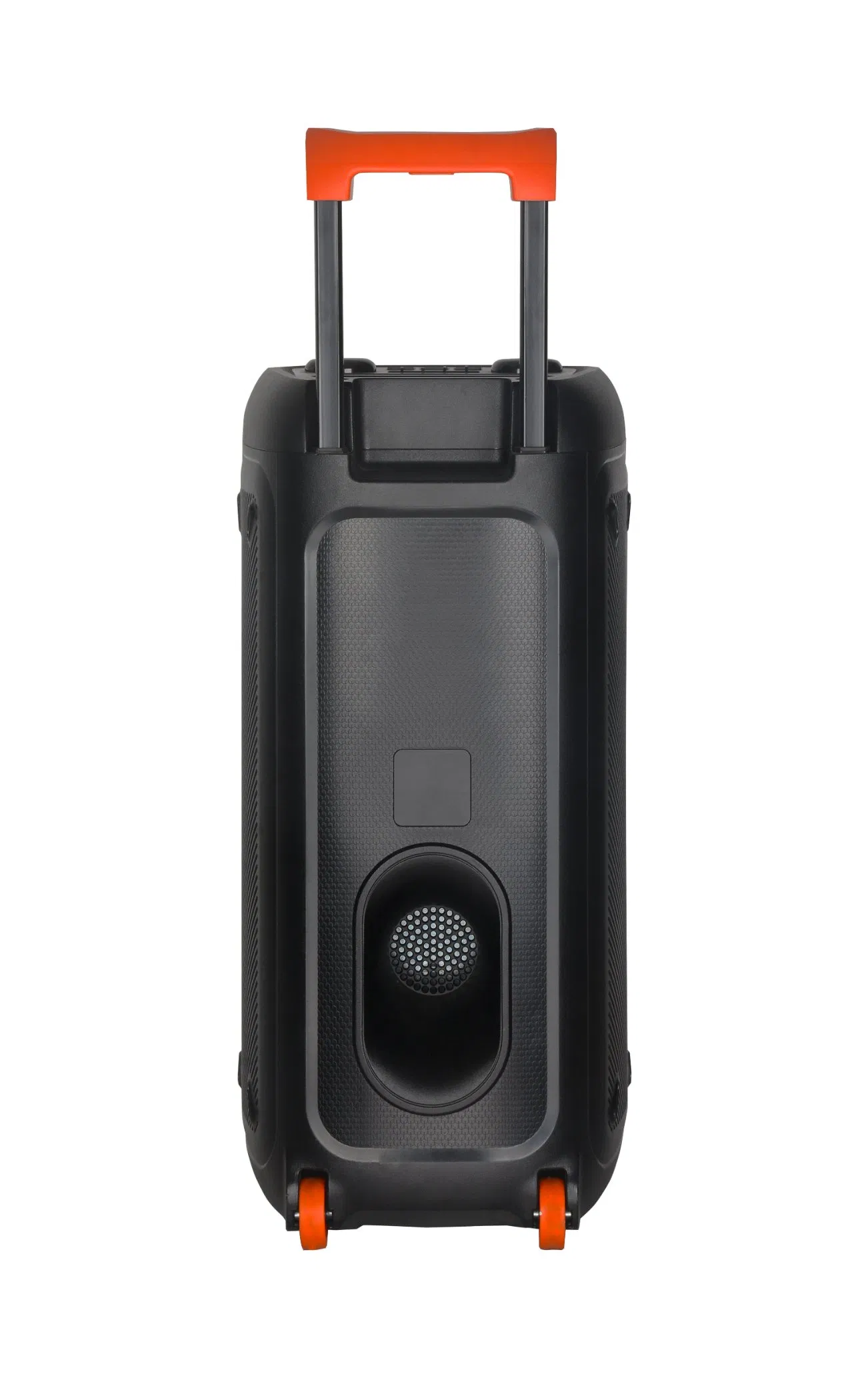 Double 8 Inch Rechargeable Portable Bluetooth Active Speaker Trolley Colorful LED Lights