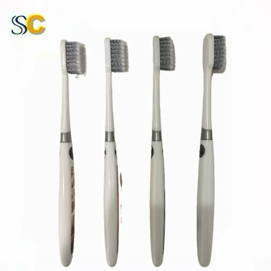 Manufacturer Extra Soft Spiral Bristles Adult Toothbrush Oral Cleaning