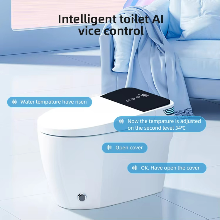 Hot Selling Multi-Functional Siphon Smart Toilet Bathroom Toilet