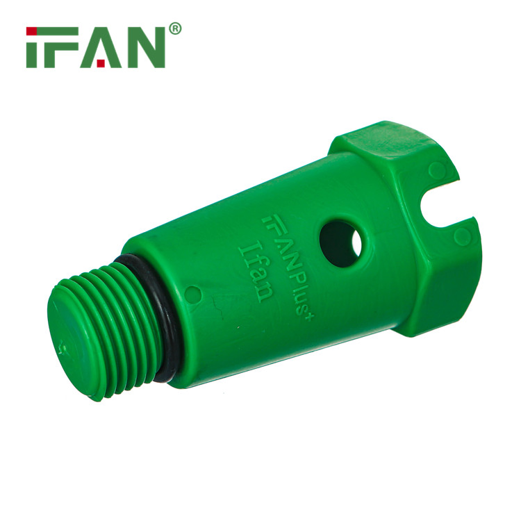 Ifan En 15874 Free Sample PPR Pipe Fitting Plastic Plug PPR Water Pipe Fittings Green PPR Pipe Fittings