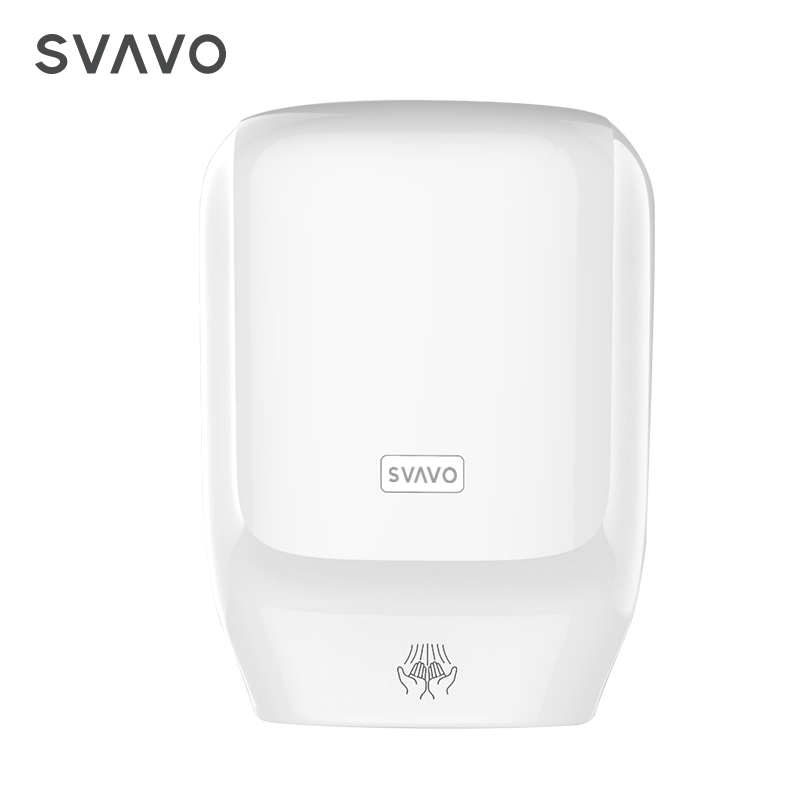 Commerical Wall Mounted ABS Plastic Sensor Automatic High Speed Hand Dryer