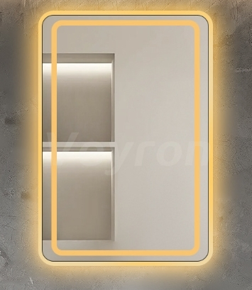 Made in China Front Lit Back Lit Step Dimmable Three Color Shatter-Proof Shaving for Man Woman and Child European and American Quality LED Mirror