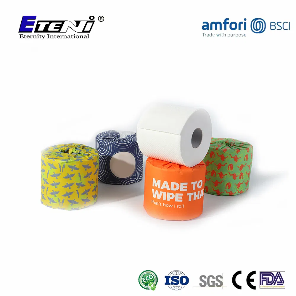 Biodegradable Environmental Toilet Paper Tissue Roll