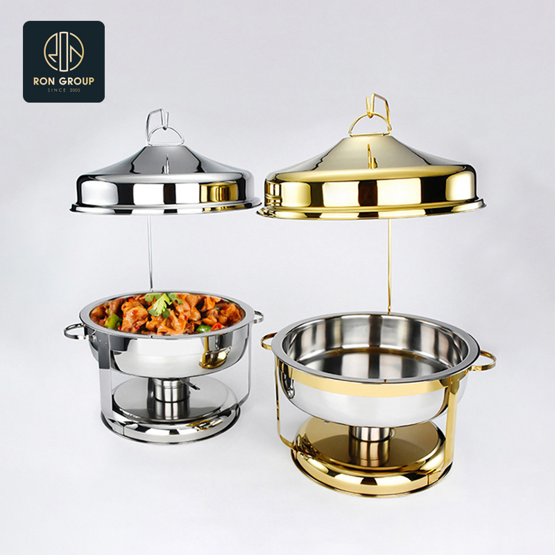 Factory Direct Sale Stylish Stainless Steel Buffet Stove for Catering Events