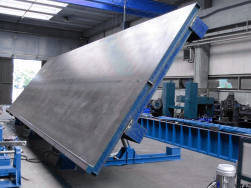 Multifunctional Hydraulic Vibrating Tilting Table Overturning Mold Table