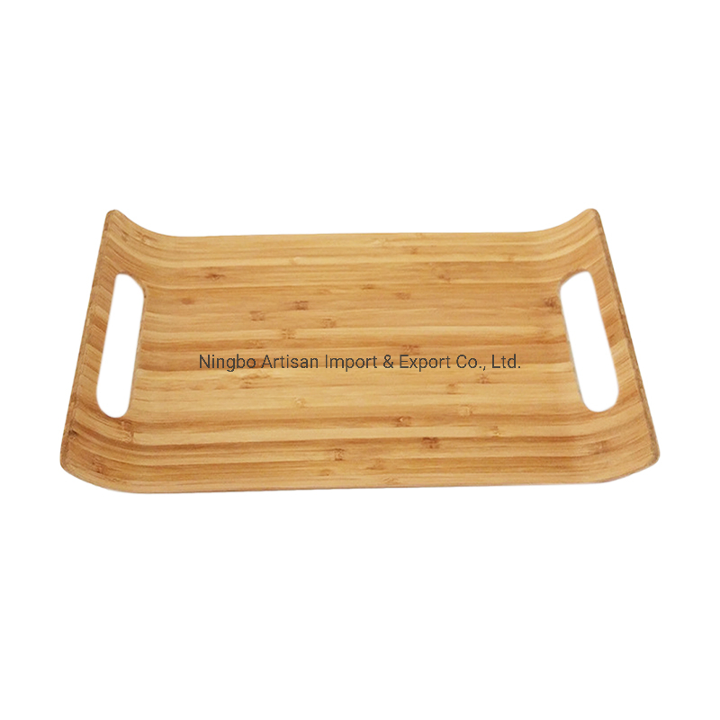 High Quality Japanese Food M-Style Cambered Bread Baking Serving Tray