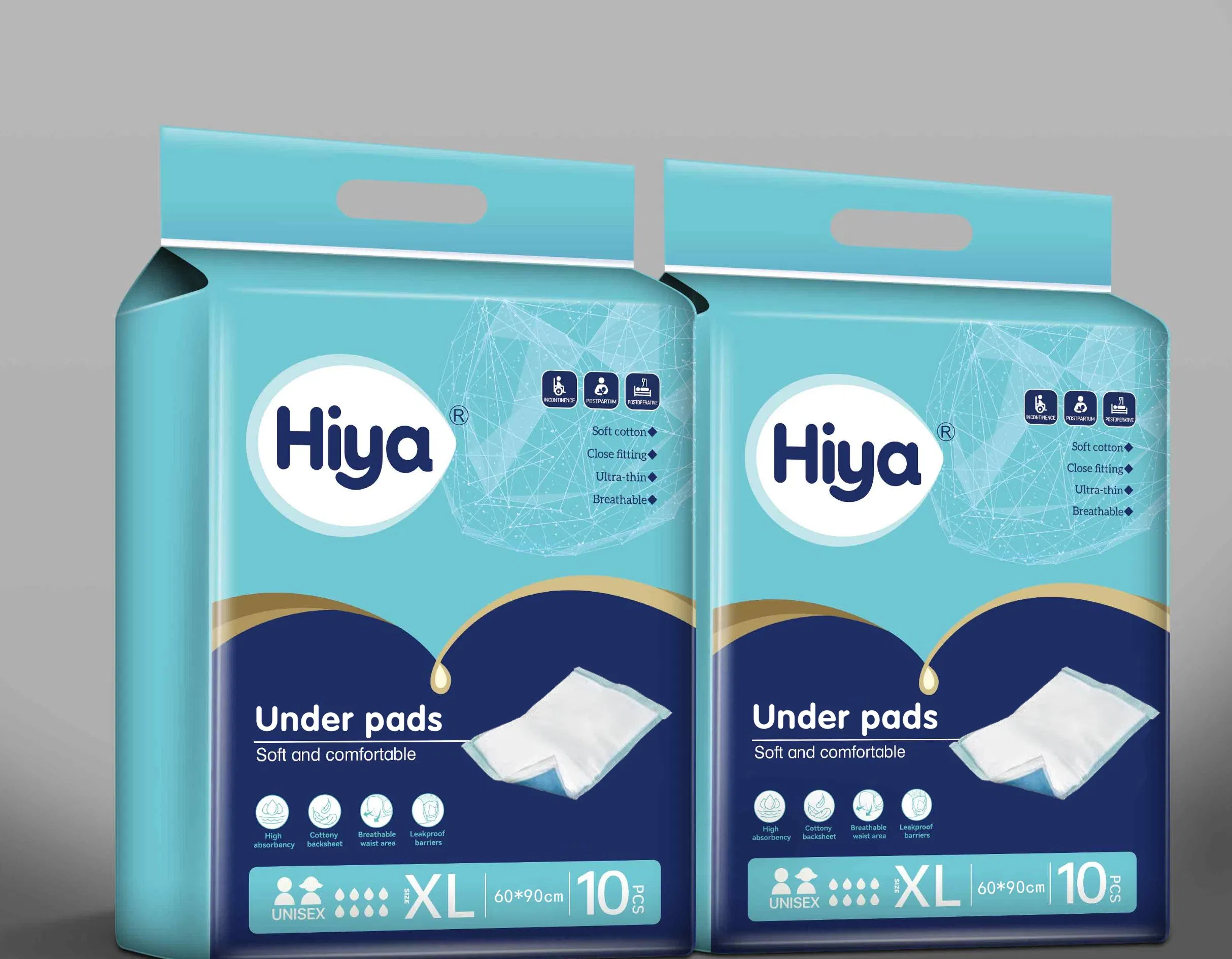 Super Absorbency Disposable Under Pads Waterproof PEE Pad Changing Pads for Baby Bed