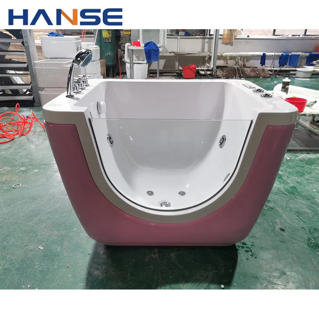 Детская акриловая ванна с гидромассажем и подсветкой