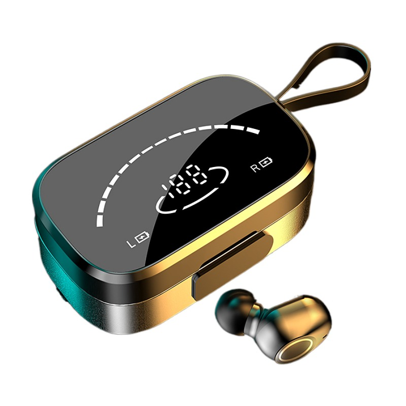 K2 Tws True Wireless Earbuds Intelligent LED Display Earphone Mini Ear Pods Bluetooth Headphone