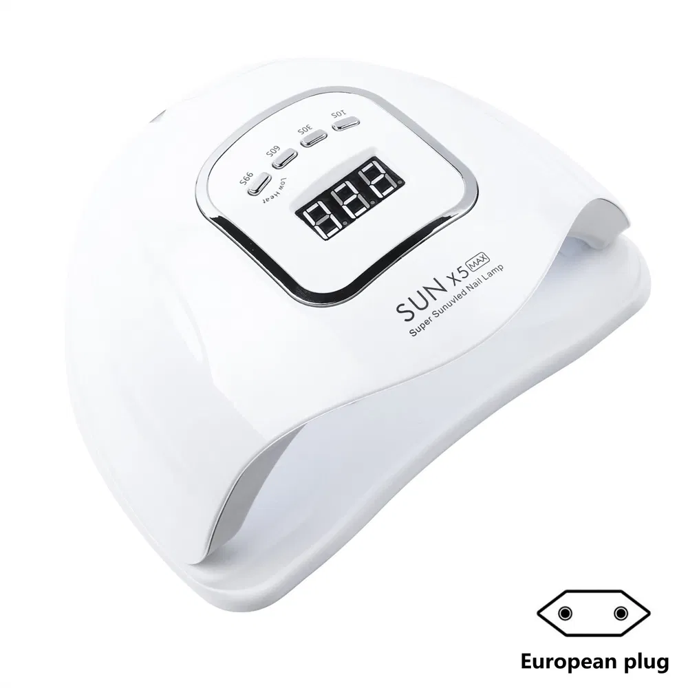 High Power150W UV LED Nail Lamp Curing Nail Gel Polish Manicure Nail Dryer Lamp Smart Nail Lamp with Sensor LCD Display