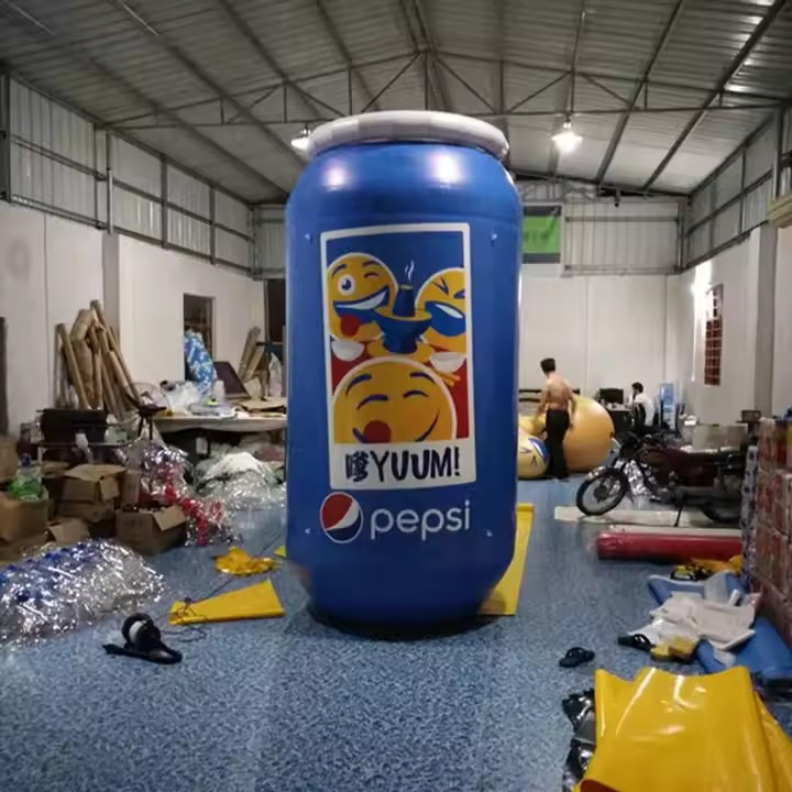 Boyi Inflatable Bottle Can Advertising Inflatable Beer Can for Sale