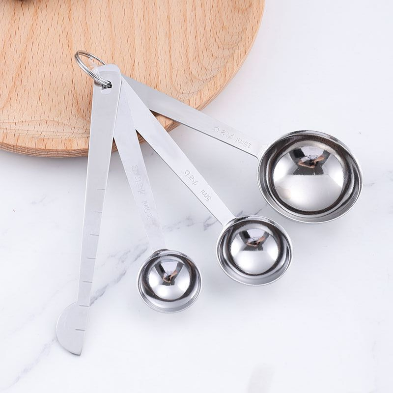 Wholesale Stainless Steel Coffee Measuring Spoon, 15/30 Ml Scoop with Bag Clip